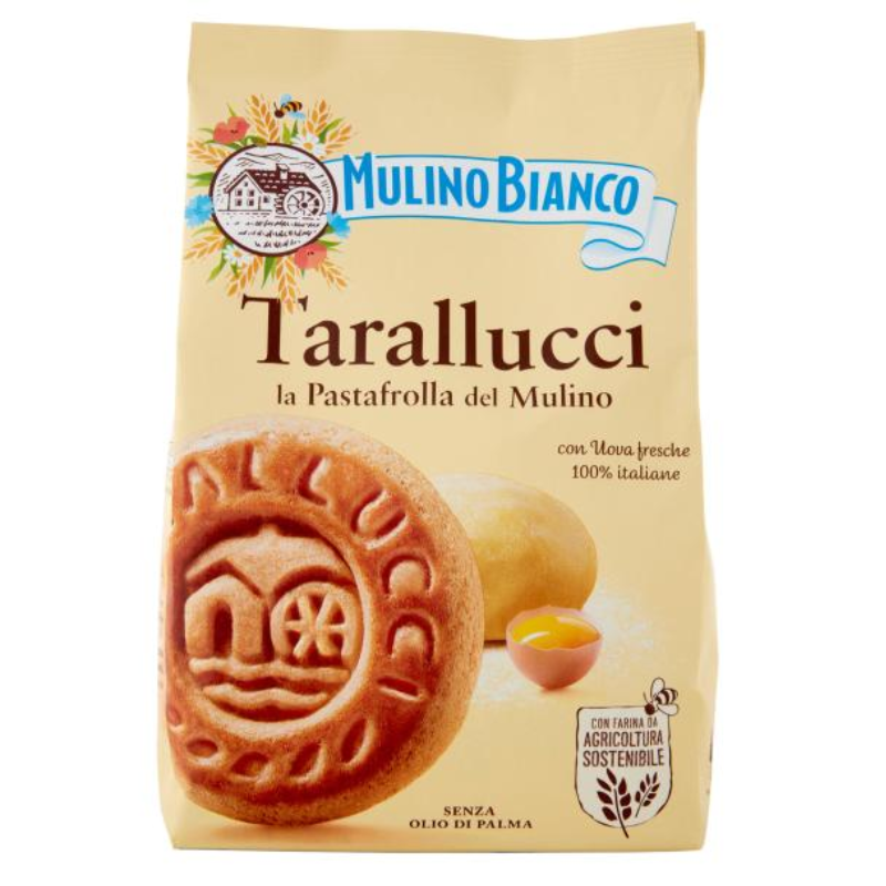 Mulino Bianco Tarallucci Biscotti con Uova Fresche 100% italiane 350g