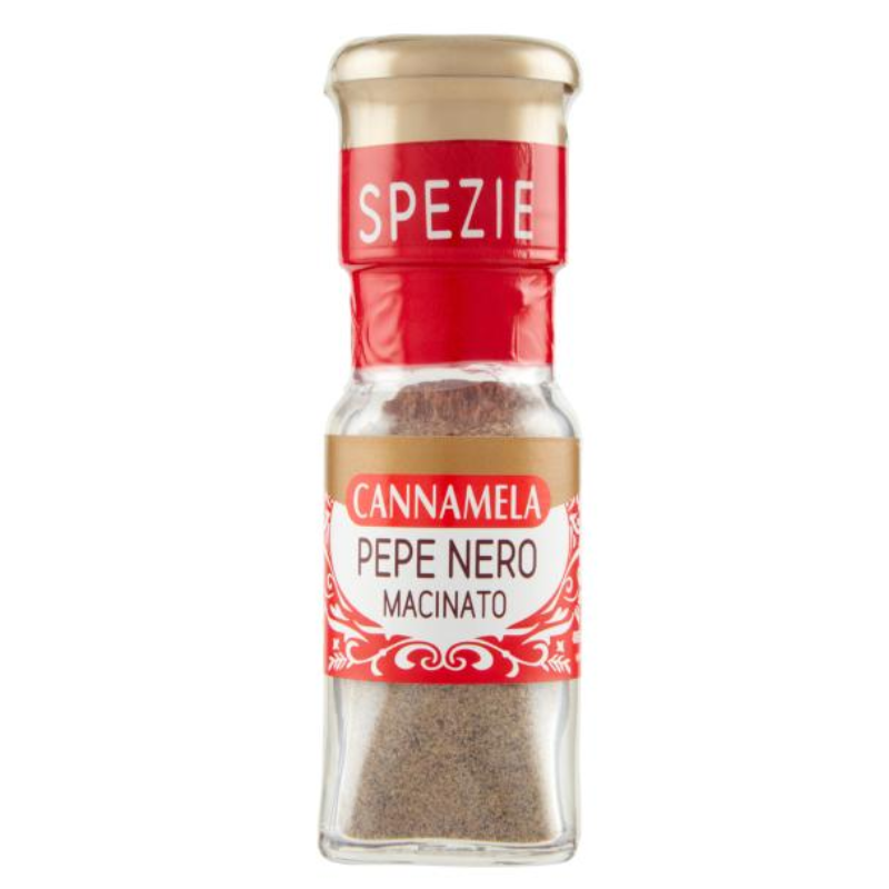 Cannamela Spezie Pepe Nero Macinato 28 g