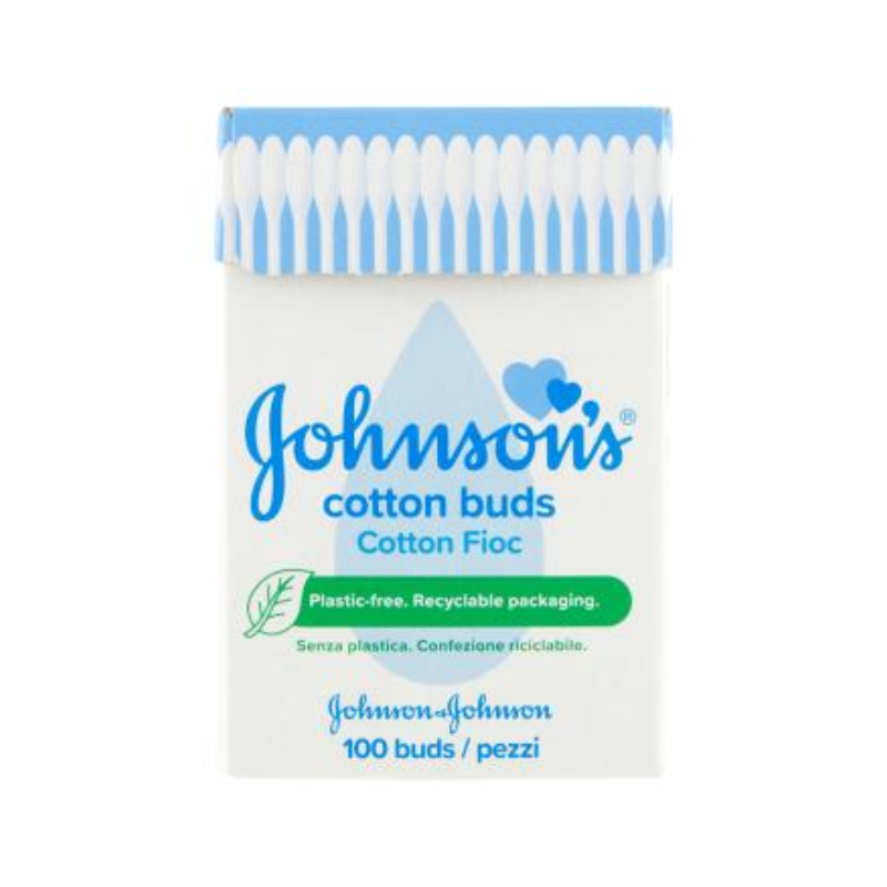 Johnson's Baby Cotton Fioc 100% Cotone Puro 100pz
