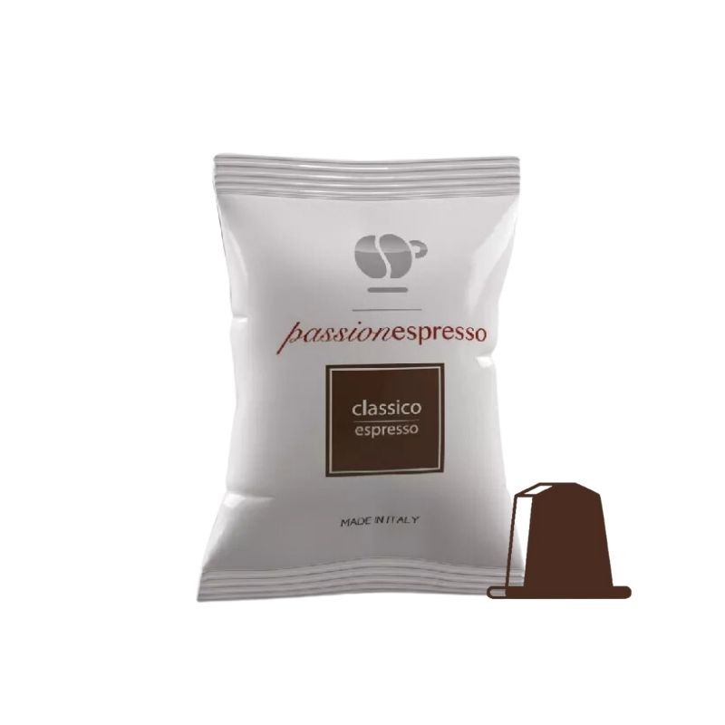 100 Capsule Miscela Classico Lollo Caffè compatibili Nespresso