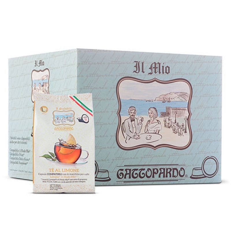 16 Capsule Tè al limone Toda Caffè compatibili A Modo Mio