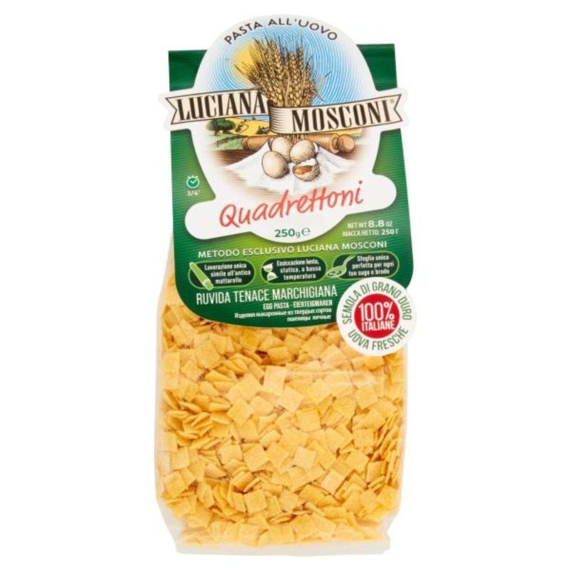 Quadrettoni Luciana Mosconi 250 gr Pasta all'Uovo