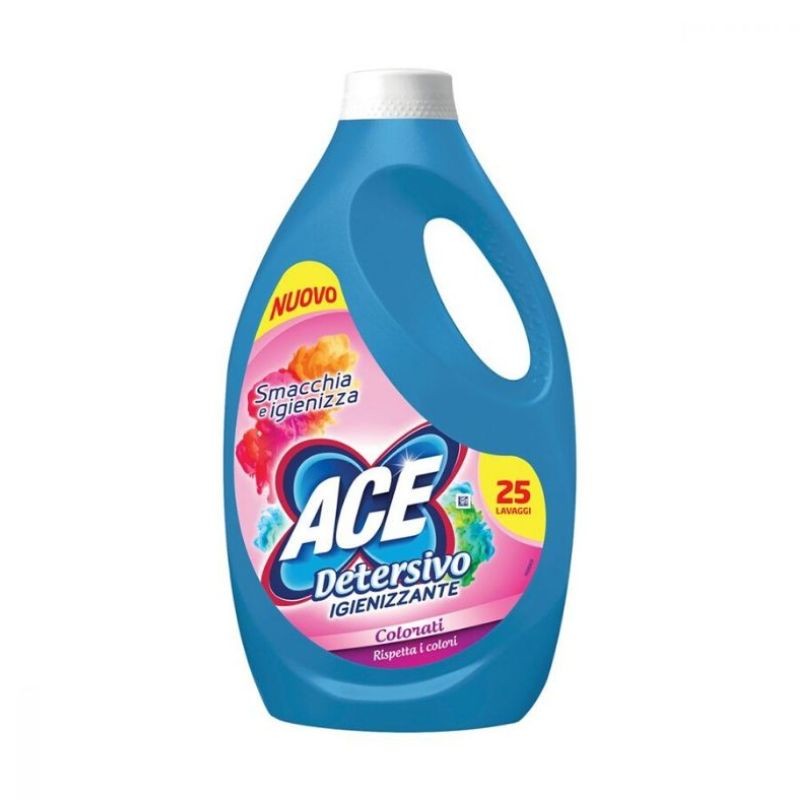 Ace Detersivi Liquido Colori Igienizzante 25 lavaggi