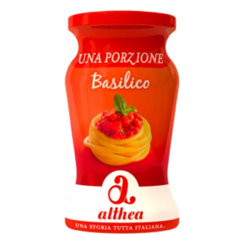 Sugo al basilico Althea 120 gr  monoporzione