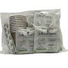Kit Degustazione Caffè: 10 Cialde + 10 Bicchierini + 10 Palette Lollo Caffè miscela argento