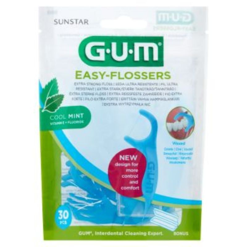 GUM Easy-Flossers Filo Interdentale 30 pz