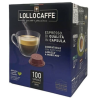 100 Capsule Miscela Classico Lollo Caffè compatibili A Modo Mio