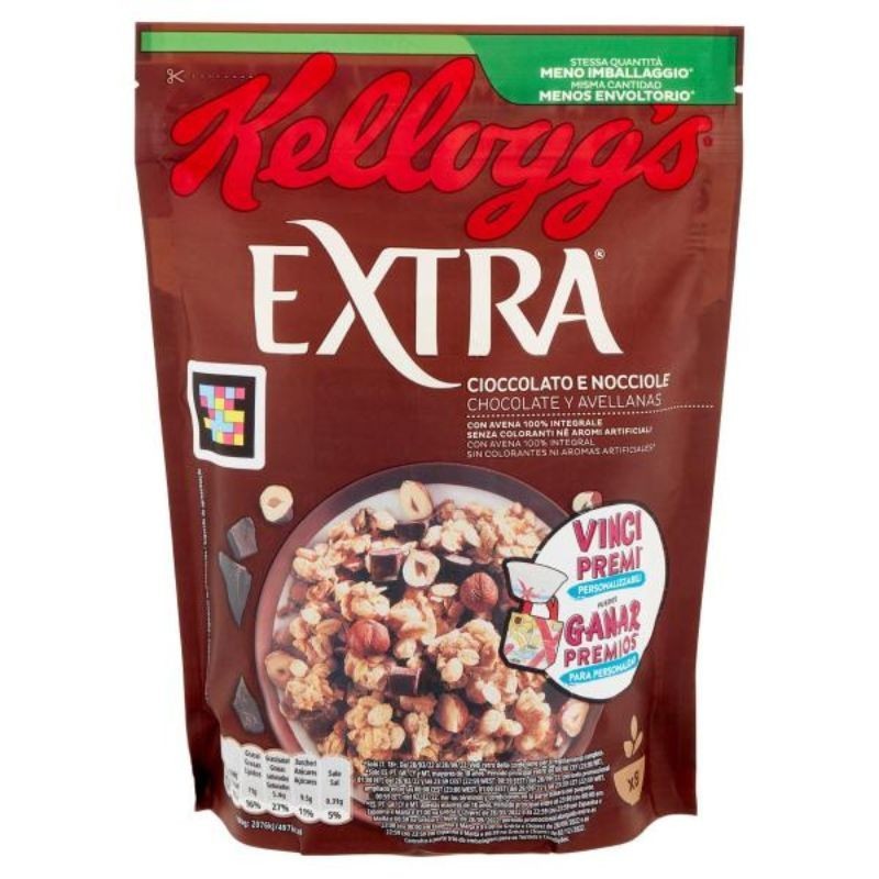Kellogg's Extra Cioccolato e Nocciole 375 g