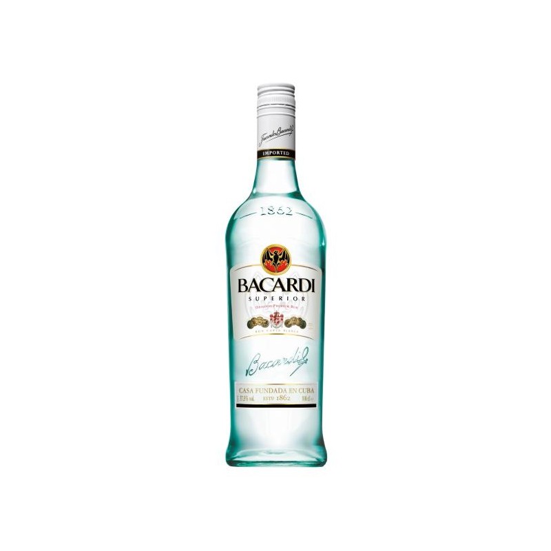 Rum Bacardi Carta Blanca lt 1