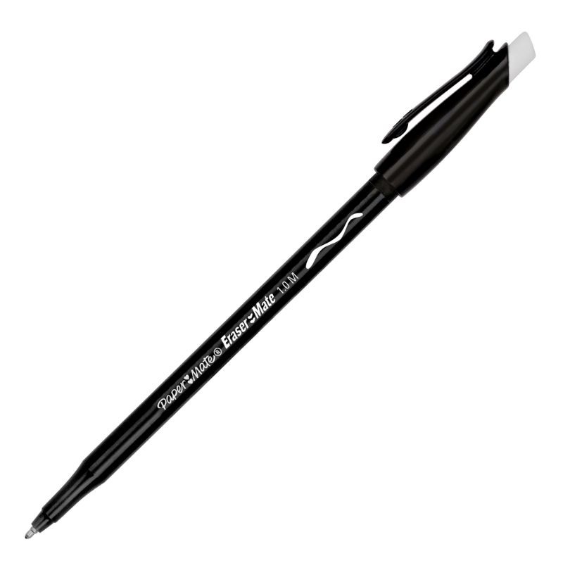 Penna sfera Replay NERA inchiostro cancellabile punta 1 mm Papermate