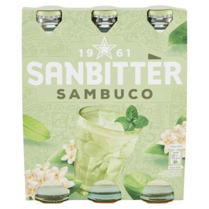 Sanbittèr Sambuco Aperitivo Analcolico 20clx3