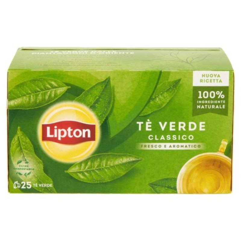 Lipton Tè Verde Classico 25 filtri