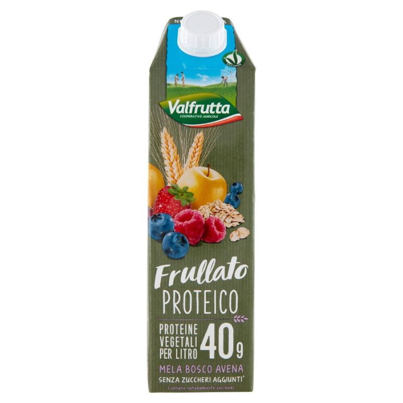 Valfrutta Frullato Proteico Mela Bosco Avena 1 l
