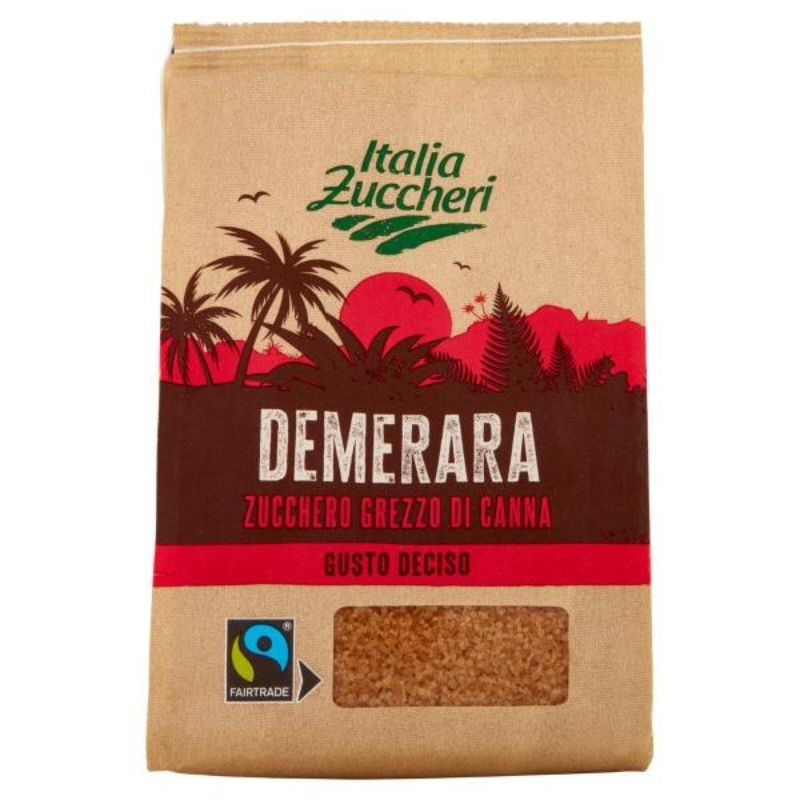 Italia Zuccheri Demerara Zucchero Grezzo Di Canna 500 G
