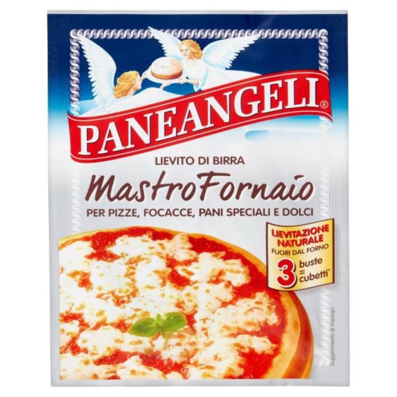 Paneangeli Lievito Di Birra Mastro Fornaio Per Pizze Focacce Pani Speciali E Dolci 3 X 7 g