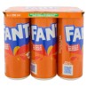 Fanta orange  original lattina 6x33cl