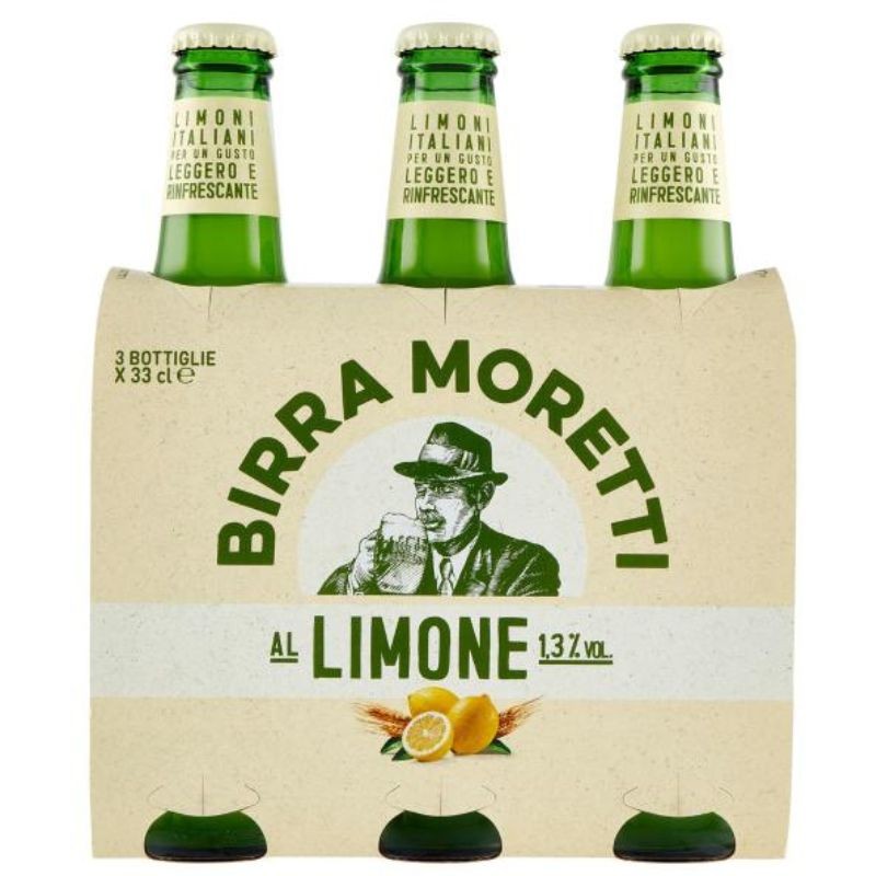 Birra Moretti Al Limone 3x33 cl
