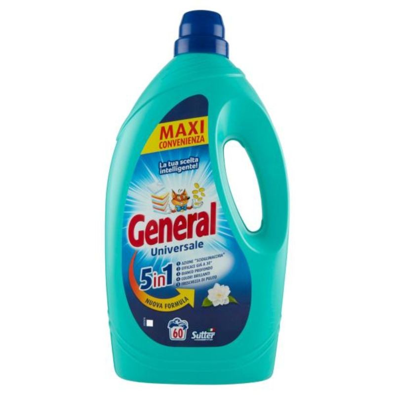 General Universale Detersivo Lavatrice Liquido 2,70 l