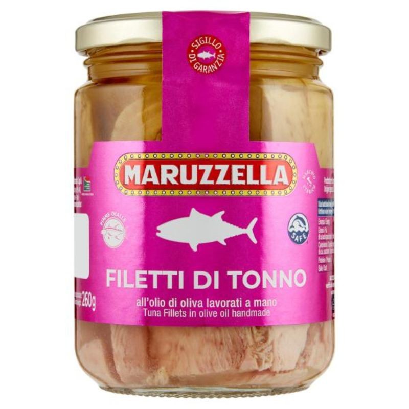 Maruzzella Filetti Di Tonno All'olio Di Oliva Lavorati A Mano 400 G