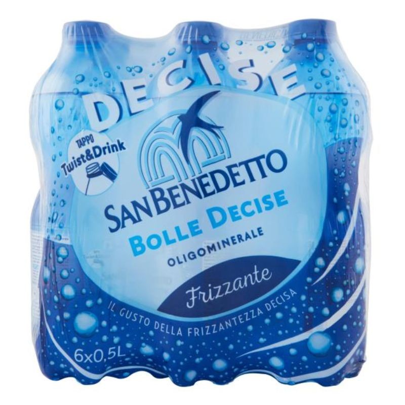 San Benedetto Frizzante Bolle Decise 6 x 0,5 L