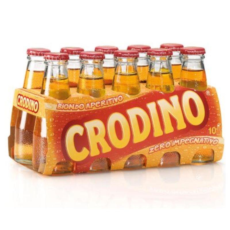 Aperitivo Analcolico Crodino Biondo 10x100 ml