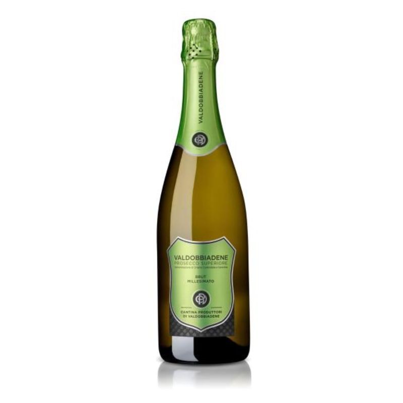 Valdobbiadene Prosecco Superiore DOCG Millesimato Brut "Scudo Verde"
